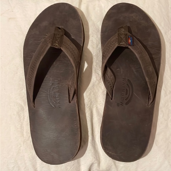 MENS RAINBOW SANDALS - Picture 1 of 12